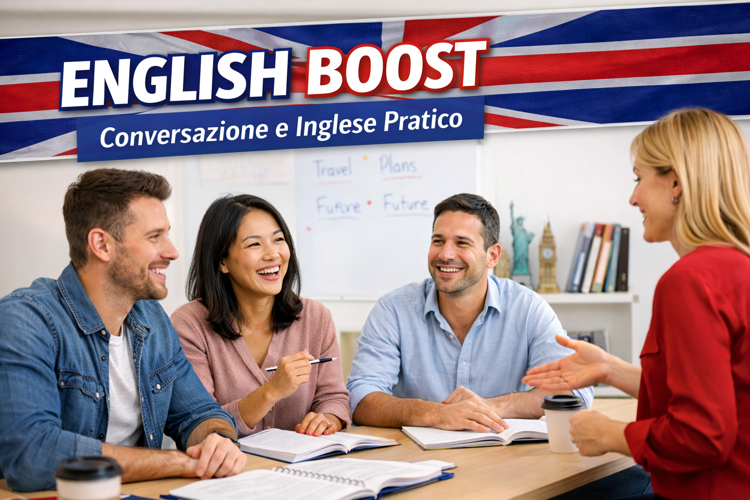 English Boost – Conversazione e Inglese Pratico